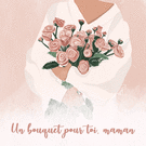 Bouquet de roses pour ma maman ch&eacute;rie
